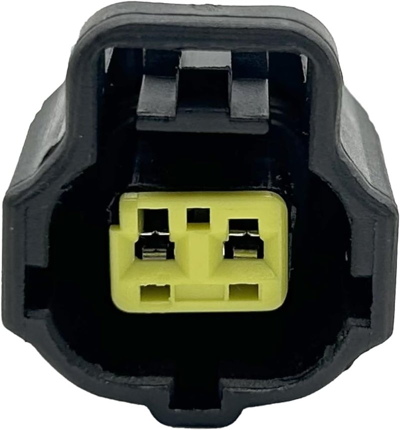 AUOSTMO Engine Coolant Temperature Sensor Connector Pigtail 2-Pin, Replaces 3U2Z-14S411-HYA HYB VA, Motorcraft WPT-989 WPT-206 WPT-284, Compatible with Ford Lincoln Mercury - Image 1
